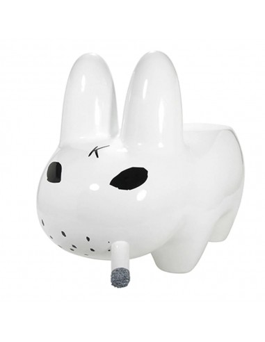 KIDROBOT ART GIANT WHITE SMORKIN' LABBIT STOOL BY FRANK KOZIK Faites des économies