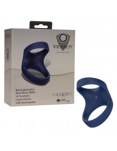 Viceroy Silicone Rechargeable Max Dual Ring Paris Déstockage Promo