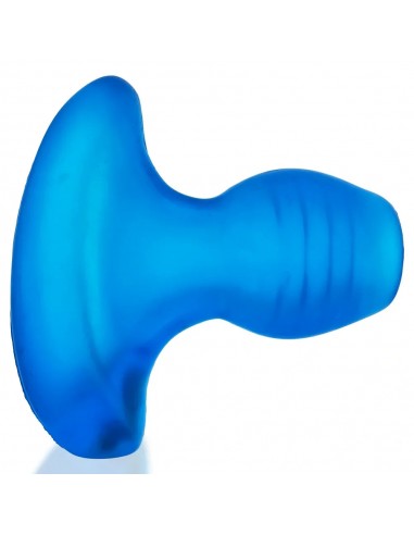 Oxballs Glowhole Hollow Buttplug with LED Insert - SMALL - Blue Morph livraison gratuite