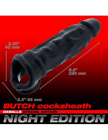 Oxballs Butch Cocksheath With Adjustable Fit Penis Sleeve - Night Edition shop