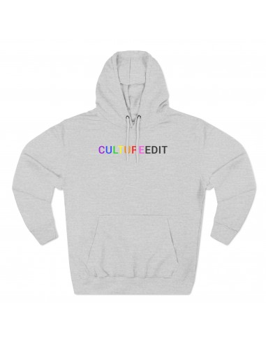 CULTUREEDIT Three-Panel Fleece Hoodie Voir les baskets