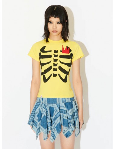 LOVERBOY BY CHARLES JEFFREY GRAPHIC BABY TEE Véritable concentré