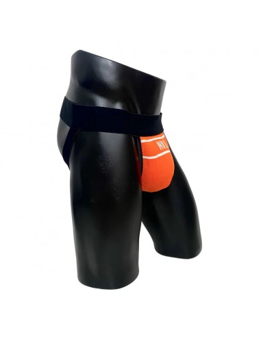 Nike Vintage Orange Socks Jockstrap By SNEAKERMASK en ligne des produits 