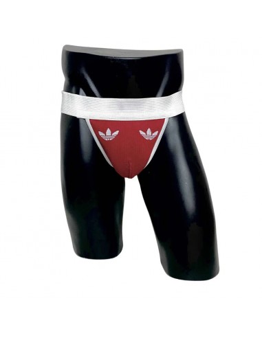 Adidas Logo Red Socks Jockstrap By SNEAKERMASK Fin de série