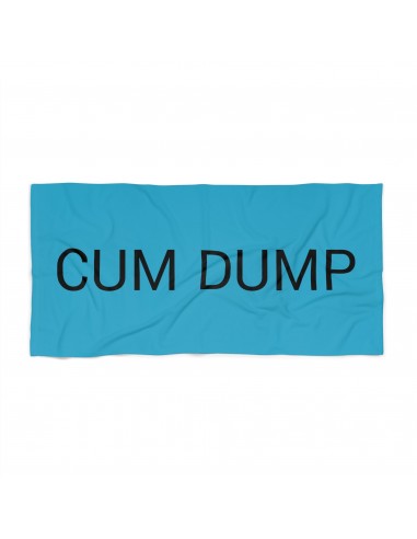 CUM DUMP Beach Towel by CULTUREEDIT solde