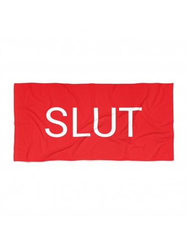 Slut Beach Towel by CULTUREEDIT de l' environnement