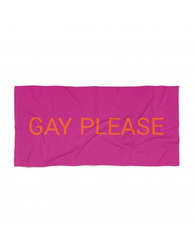 Gay Please Beach Towel by CULTUREEDIT 2024