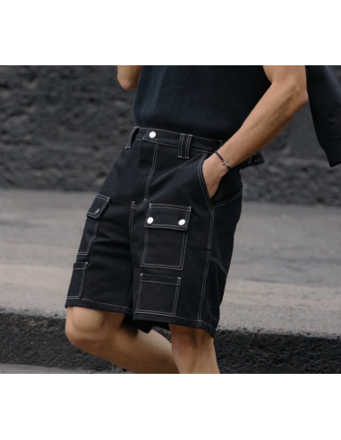 NUDD LABS PATCH SHORTS BLACK Venez découvrir notre 